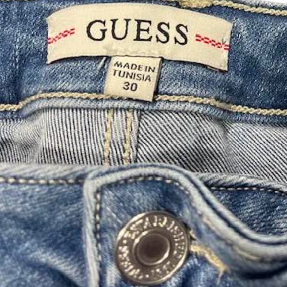 Guess Reborn Denim Jeans ~ Skinny Mid Annette ~ NWT ~ Women - size 30x30 - Picture 7 of 16
